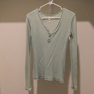 Baby (light) blue long sleeve shirt